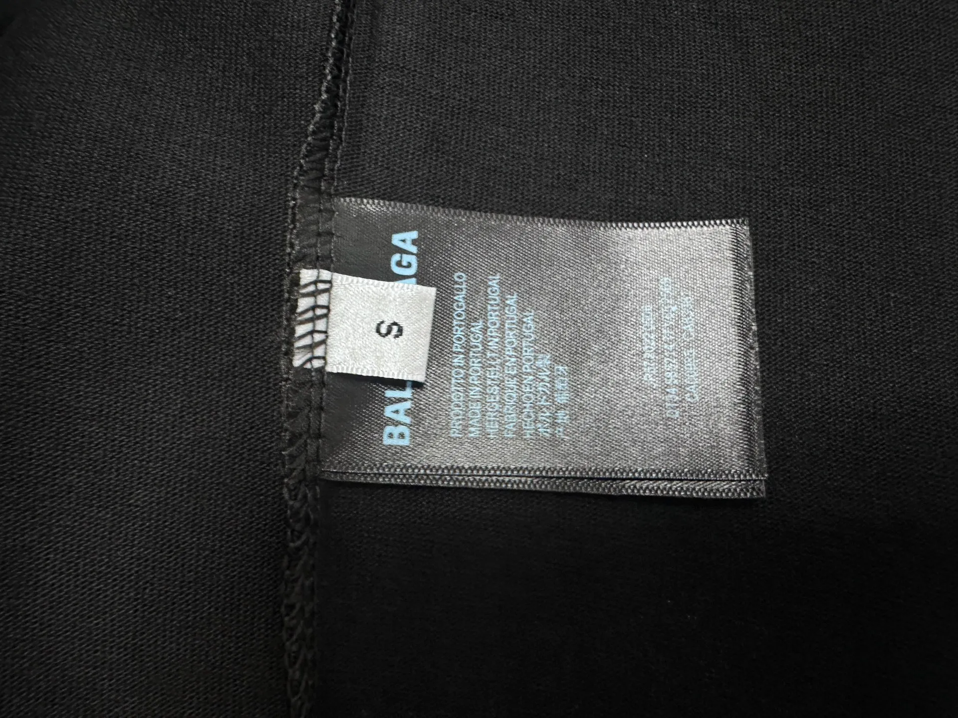 【Balenciaga】 T Versatile T Same Style 280 ：Black White Sizes：XS-L